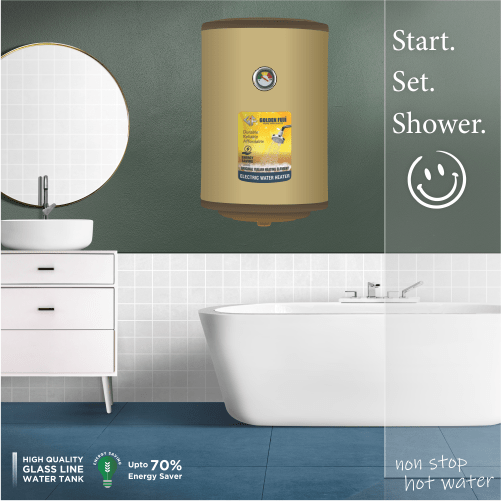 Electric Water Heater #GF-50 EL ‣ Golden Fuji
