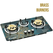 Kitchen Built In Hob #GT-3A21 (Brass Burner)