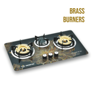 Kitchen Built In Hob #GT-3A23 (Brass Burner)