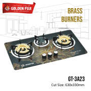 Kitchen Built In Hob #GT-3A23 (Brass Burner)