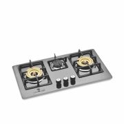 Kitchen Built In Hob #ST-1000 – Brass Burner (Black)