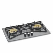 Kitchen Built In Hob #ST-4000 Brass Burner -Black