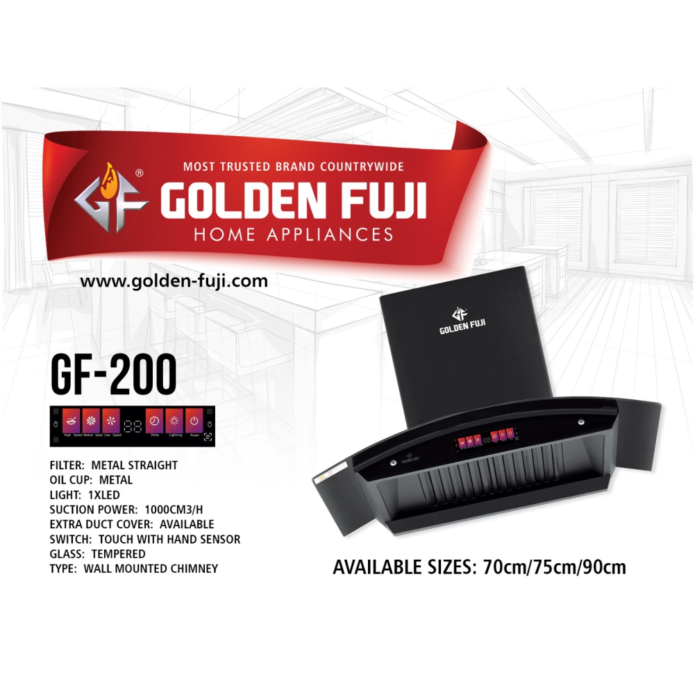Golden Fuji -Range Hood # GF-200